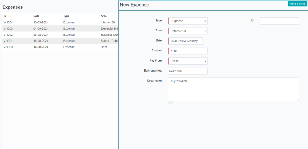 expense management in software