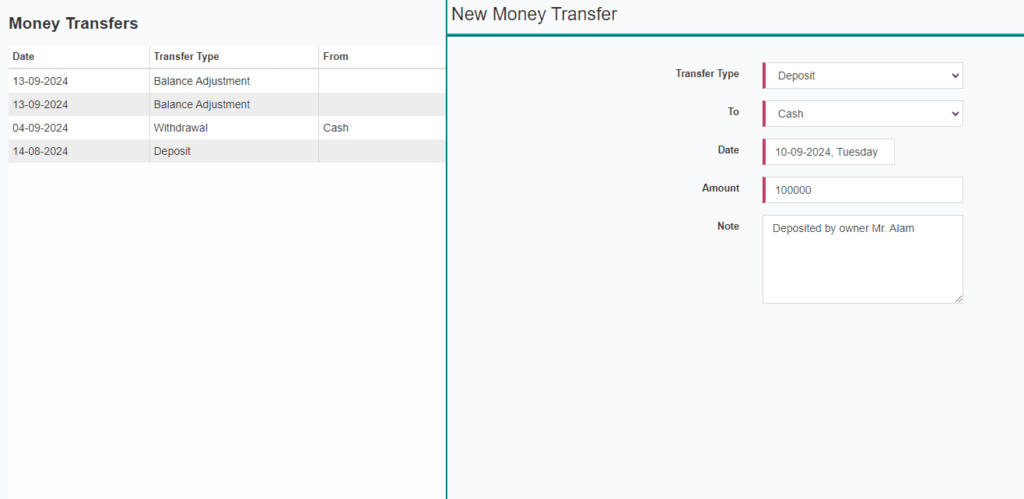 money management in software